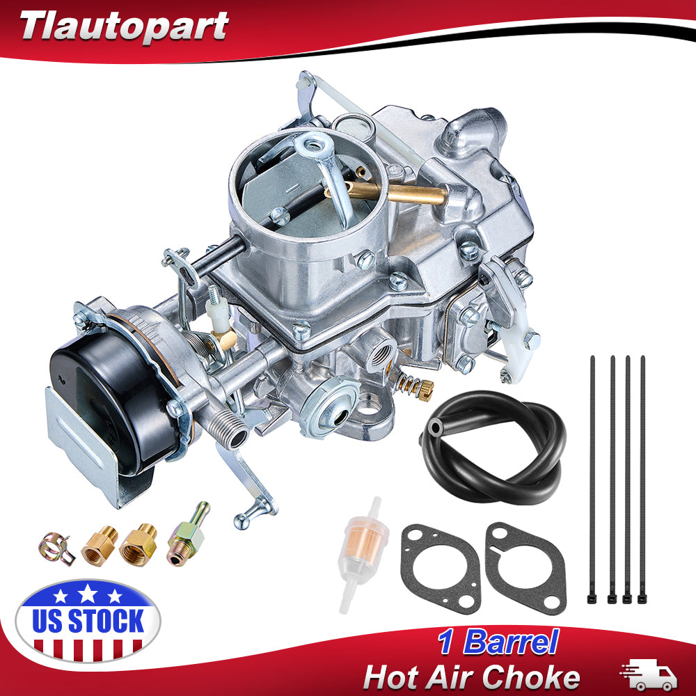 SPEEDWOW 1 Barrel Carburetor Carb Compatible with 64-68 Ford Autolite 1100 Carburetor 6 cyl Mustang Falcon 170 200 Ci Engines