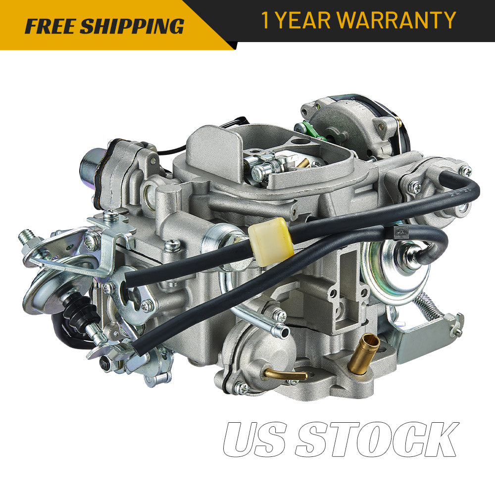 SPEEDWOW Carburetor CARB 2 Barrel 21100-35463 for Toyota 22R Engine Pickup 4Runner Celica Cu Carburetor Kit Electric Choke