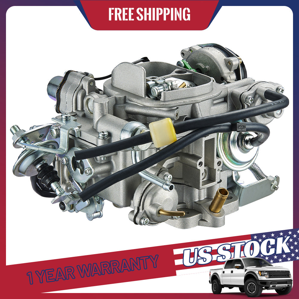 SPEEDWOW Carburetor CARB 2 Barrel 21100-35463 for Toyota 22R Engine Pickup 4Runner Celica Cu Carburetor Kit Electric Choke