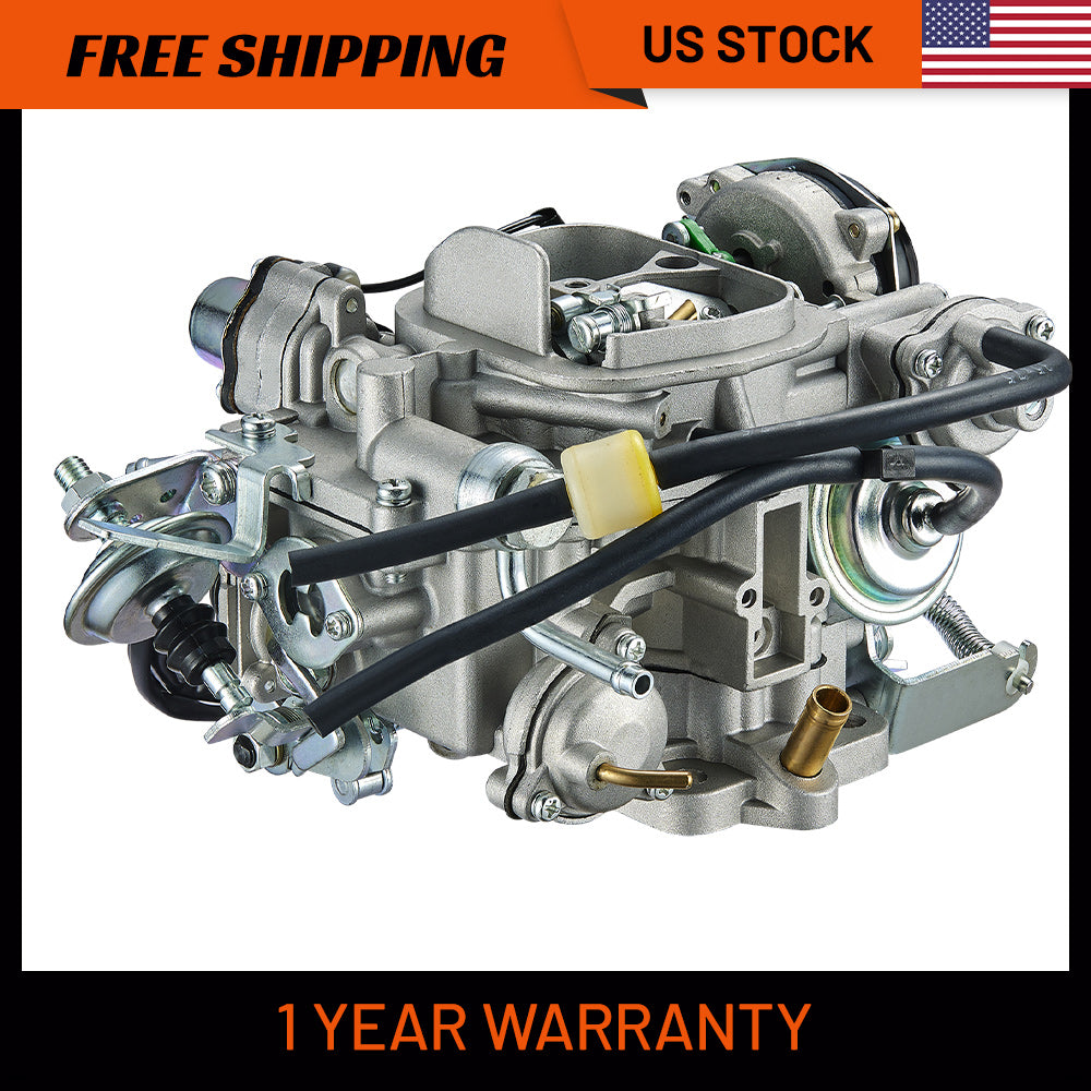 SPEEDWOW Carburetor CARB 2 Barrel 21100-35463 for Toyota 22R Engine Pickup 4Runner Celica Cu Carburetor Kit Electric Choke