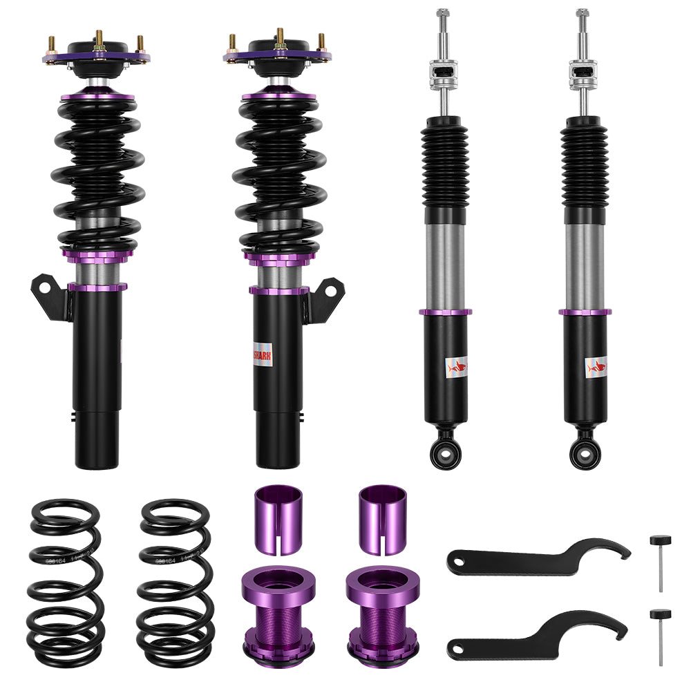 SPEEDWOW Coilovers for 2015-2019 Volkswagen GTI (MK7), 32 Levels Damper Adjustable Coilovers Suspension Kit Shock Absorbers Struts Lowering Kit