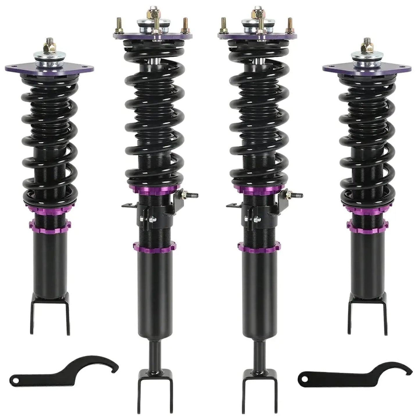 2003-2008 Nissan Fairlady 350Z Z33 Coilover Shock Absorbers Struts 4PCS