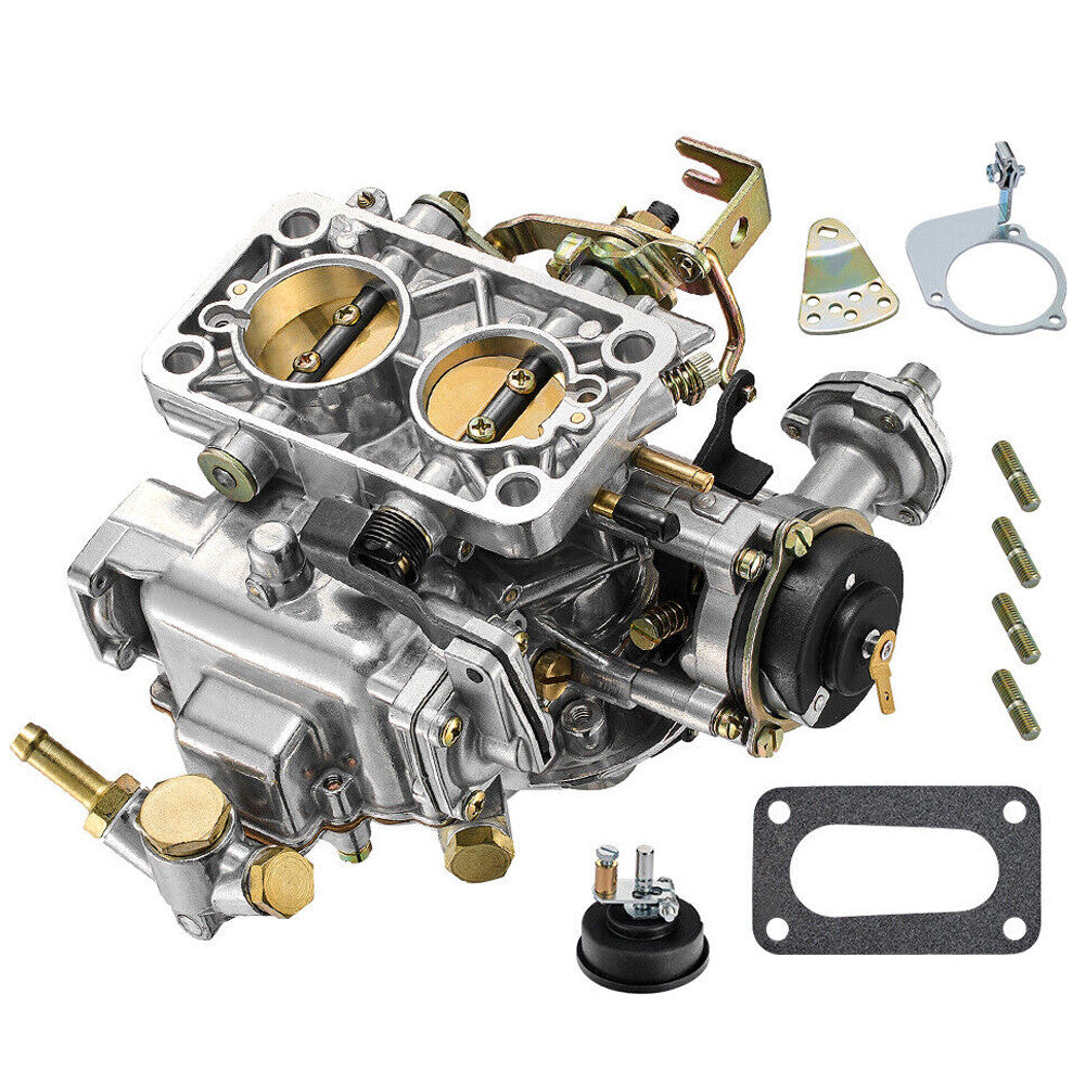 SPEEDWOW 2 Barrel Carburetor CARB Compatible with Weber DGV DGAV DGEV 32 36 Toyota Pickup Celica Corona 20R 22R Datsun 510 610 620 Mazda B2000 B2200 CJ5 CJ7 CJ8 Nissan Sentra 32x36 Electric Choke