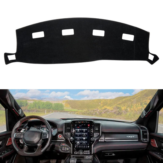 SPEEDWOW High Quality Grey Dashboard Cover Mat Carpet Precise Fit for 2002 - 2005 Dodge Ram 1500, 2003 - 2005 Dodge Ram 2500/3500