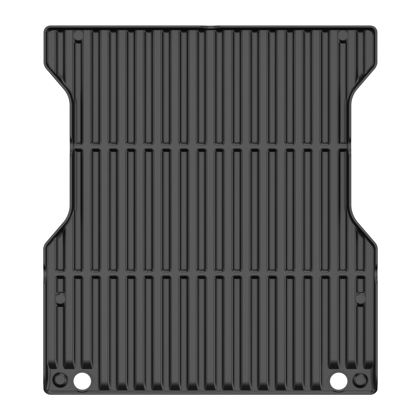 SPEEDWOW Cargo Mat，5FT Trunk Mat for 2024-2026 Toyota Tacoma, All Weather 5 ft Rubber Car Bed Liner TPE Trunk Mat