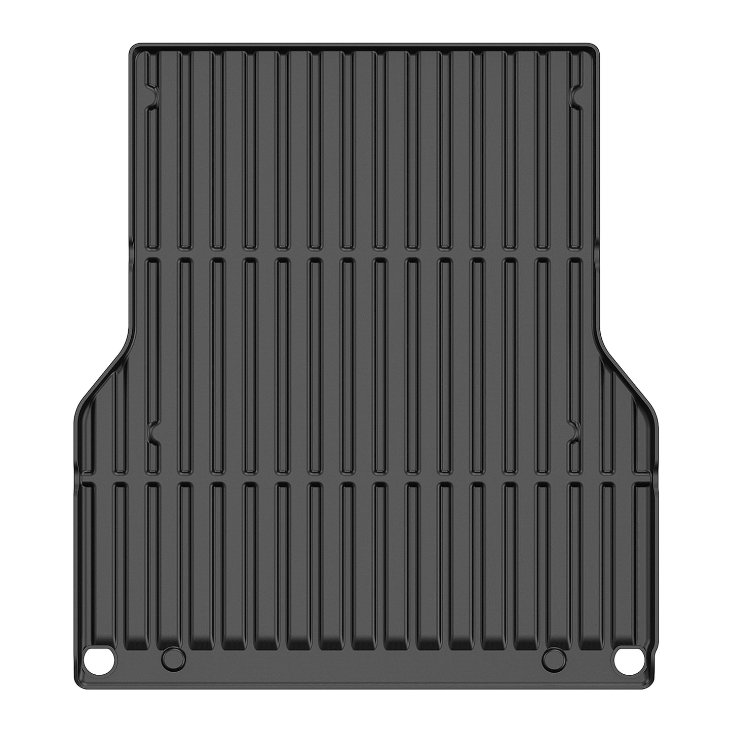 SPEEDWOW Cargo Mat，5FT Waterproof TPE Trunk Bed Mat Fits 2005-2023 Toyota Tacoma Tear-Resistant Heavy-Duty Rubber, Non-Slip Protection