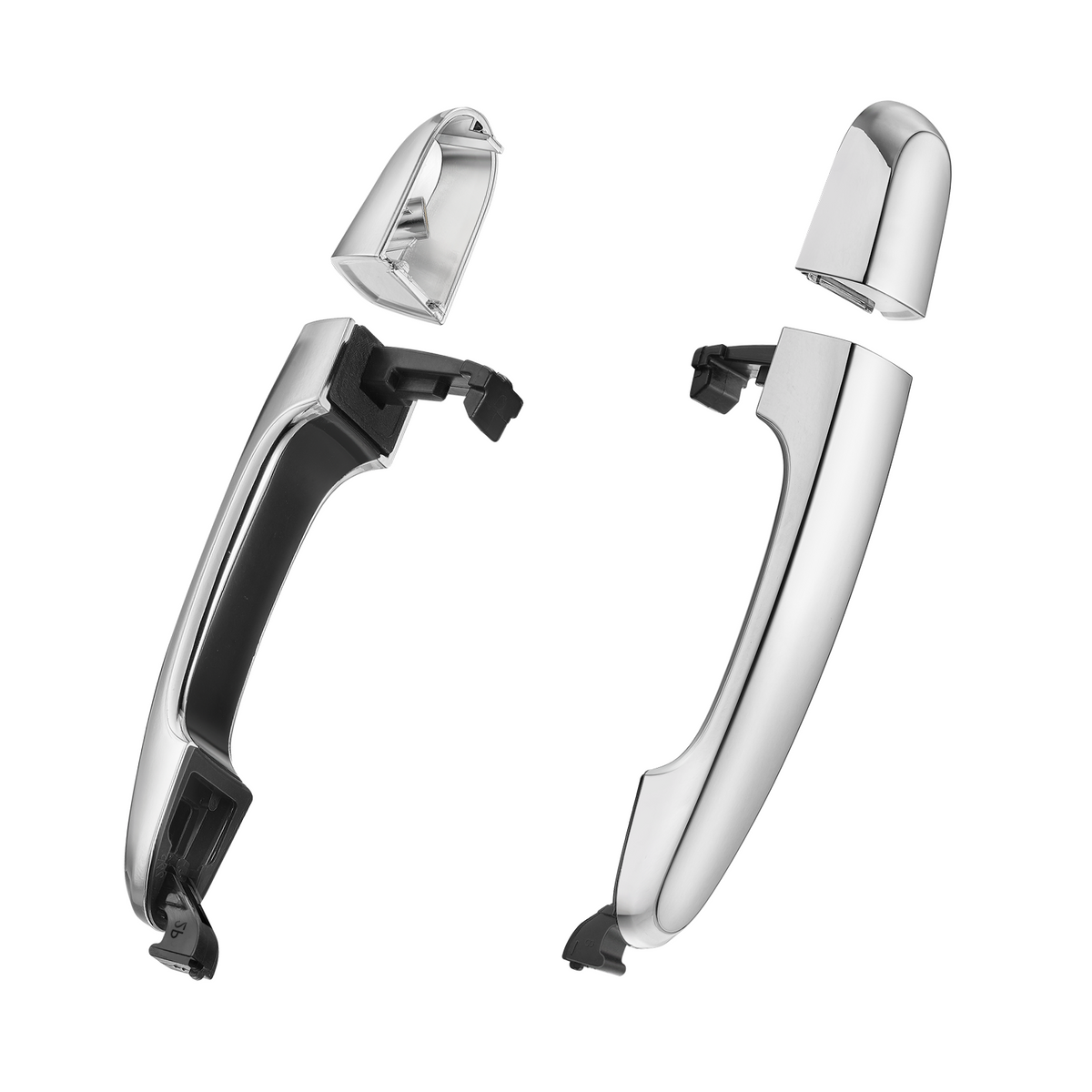SPEEDWOW Exterior Rear Right Driver Side Chrome Door Handle Replacement Compatible with Kia Sorento 2011 2012 2013 2014 2015 Replaces# 826512P010,836622P010