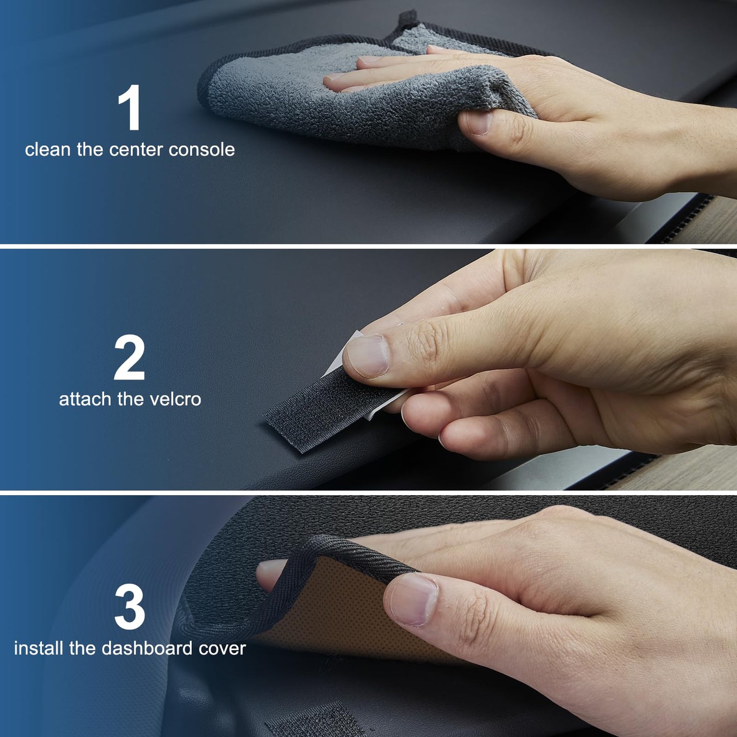 SPEEDWOW Premium PU Leather Look Dashboard Cover Mat Carpet Precise Fit for 2008 - 2015 Infiniti G25/G35/G37/Q40/Q60