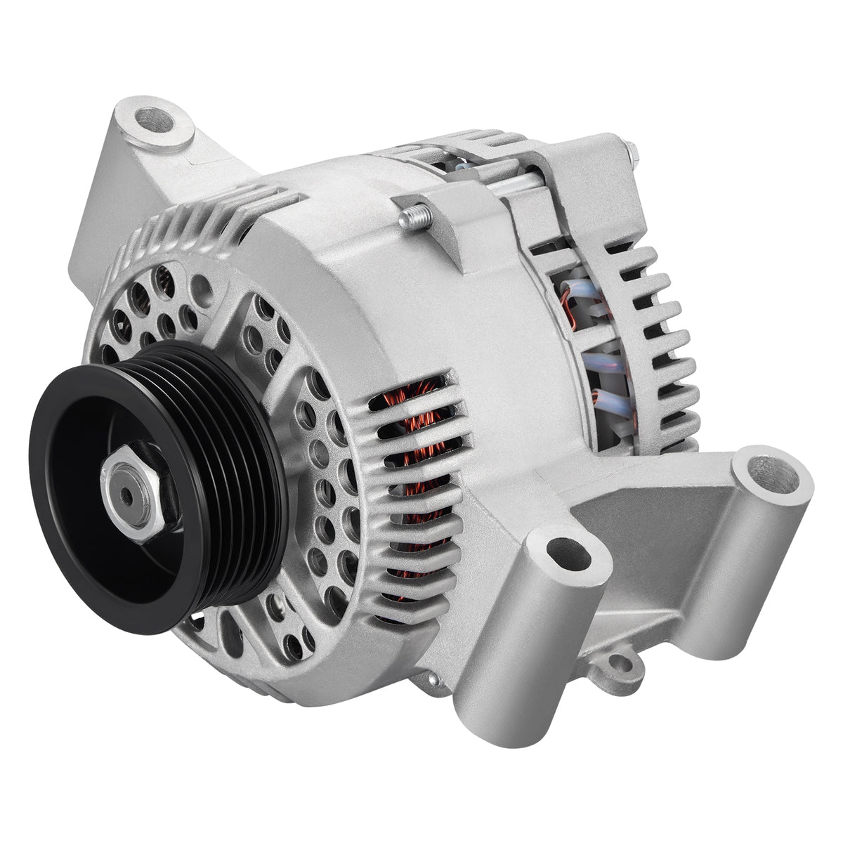SPEEDWOW Alternator Fit for 1996-2005 Ranger, 1997-2002 ; Escort; E-1-5- -Econoline, 1995-2000 Explorer, 1998-2005 B3000 High Output Alternator