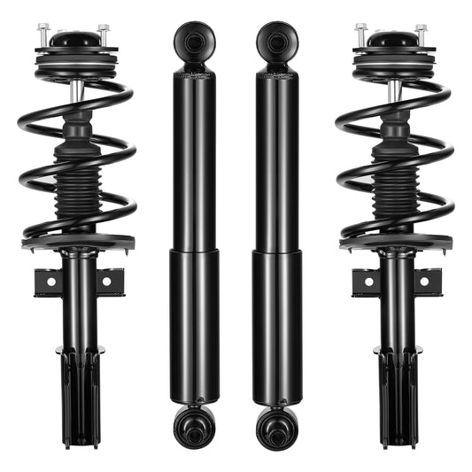 SPEEDWOW Front Complete Struts & Rear Shock for 2009-2012 Chevy Traverse Buick Enclave