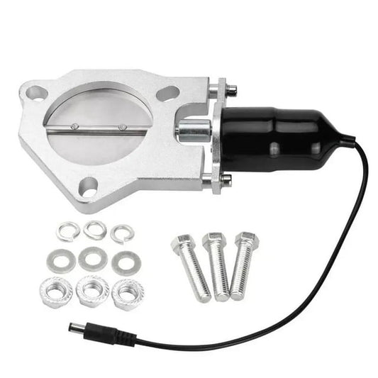 SPEEDWOW 3 Inch Dual Electric Exhaust Cutout Valve for Single Exhaust