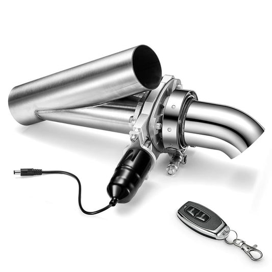 SPEEDWOW 3.0 Inch Remote Electric Exhaust Cutout Kit