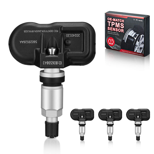SPEEDWOW 4X TPMS 56029526AA Tire Pressure Monitoring Sensor for Jeep Grand Cherokee Chrysler Dodge