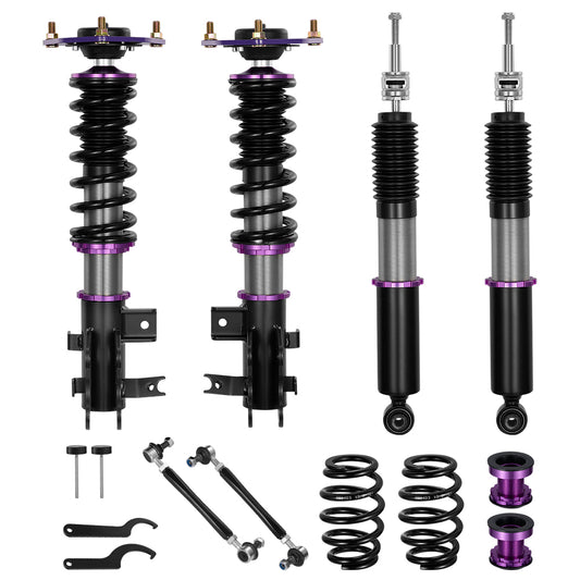 SPEEDWOW Coilovers Kits for 2016 - 2022 Acura ILX (DE2), 32 Levels Damper Adjustable Coilovers Suspension Kit Shock Absorbers Struts Coilover Lowering Kit