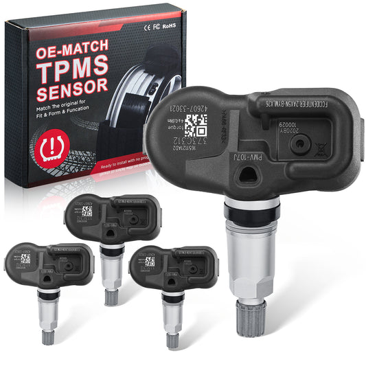 SPEEDWOW TPMS Sensor, 315Mhz Programmed Tire Pressure Monitoring System Fit for Toyota Camry RAV4 Corolla Matrix Tacoma Highlander Tundra Prius Lexus