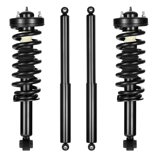 SPEEDWOW Front and Rear Shock Absorbers kit Compatible with Ford 2009-2013 F-150 Replacement Struts Shocks Assembly for 171141 4349108,2 Pcs