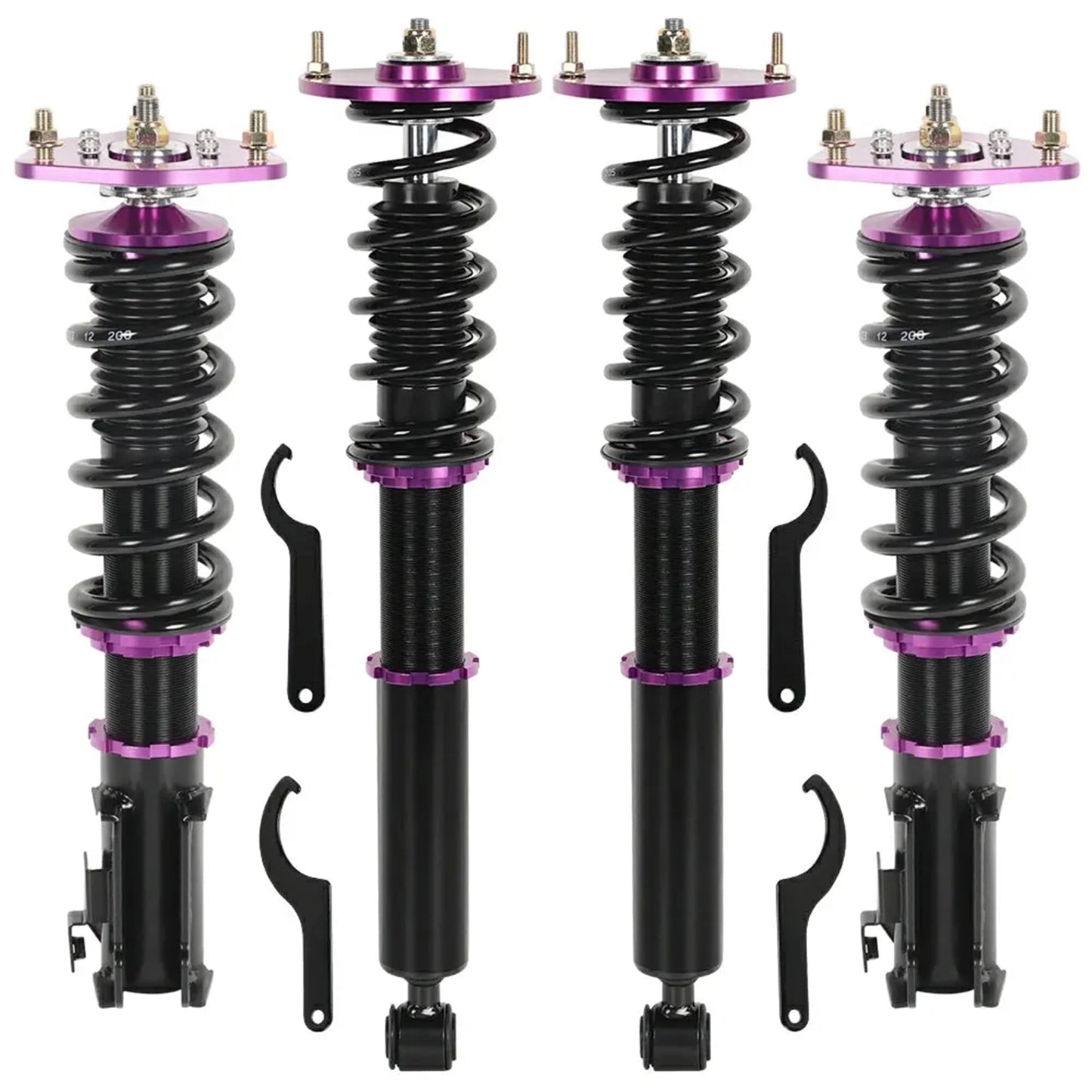 1995-1998 Nissan S14 240SX Coilover Shock Absorbers Struts 4PCS