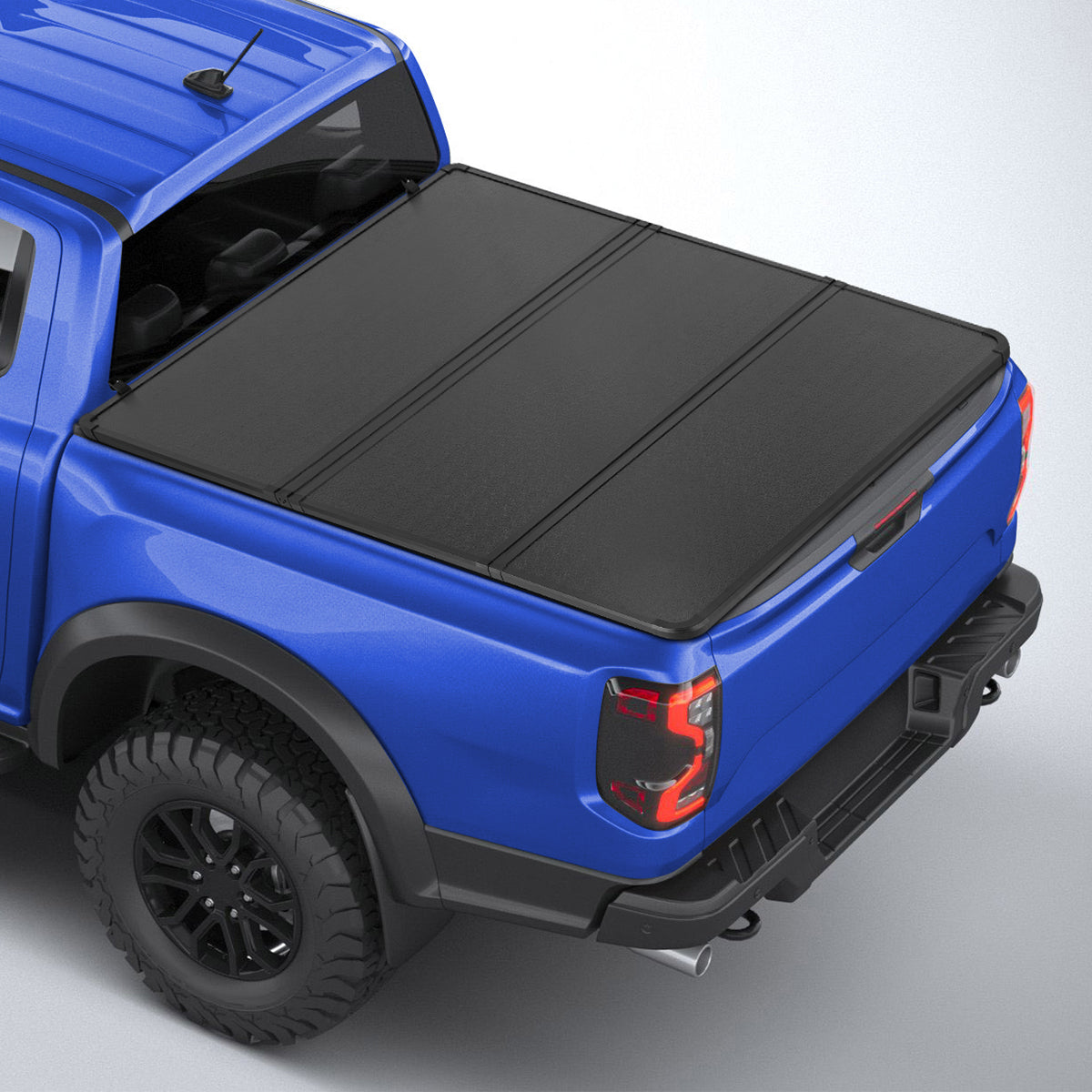 SPEEDWOW Truck Bed Top Hard Solid Tri-Fold Tonneau Cover, 5.10 ft Tonneau Cover for 2019-2025 Chevy Silverado & GMC Sierra 1500 (No ratings yet)