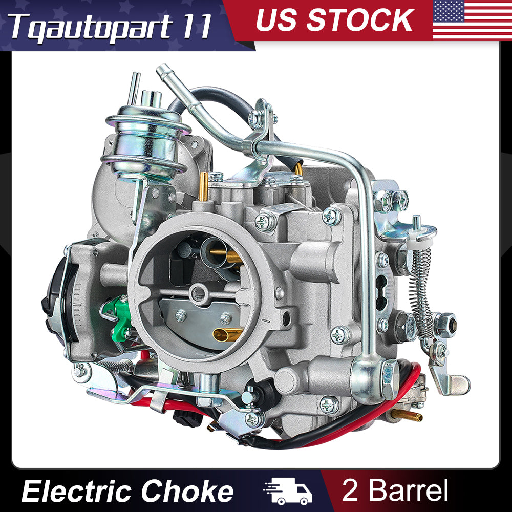 SPEEDWOW 2-Barrel Carburetor Carb Compatible with Toyota 4AF Corolla 1.6L 1987-1991 L4 Engine 21100-16540 Carburetor Kit Electric Choke
