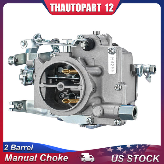 SPEEDWOW 2-Barrel Carburetor Carb Compatible with Toyota Corolla 3K 4K Starlet Trueno 21100-24034 Carburetor Kit Electric Choke