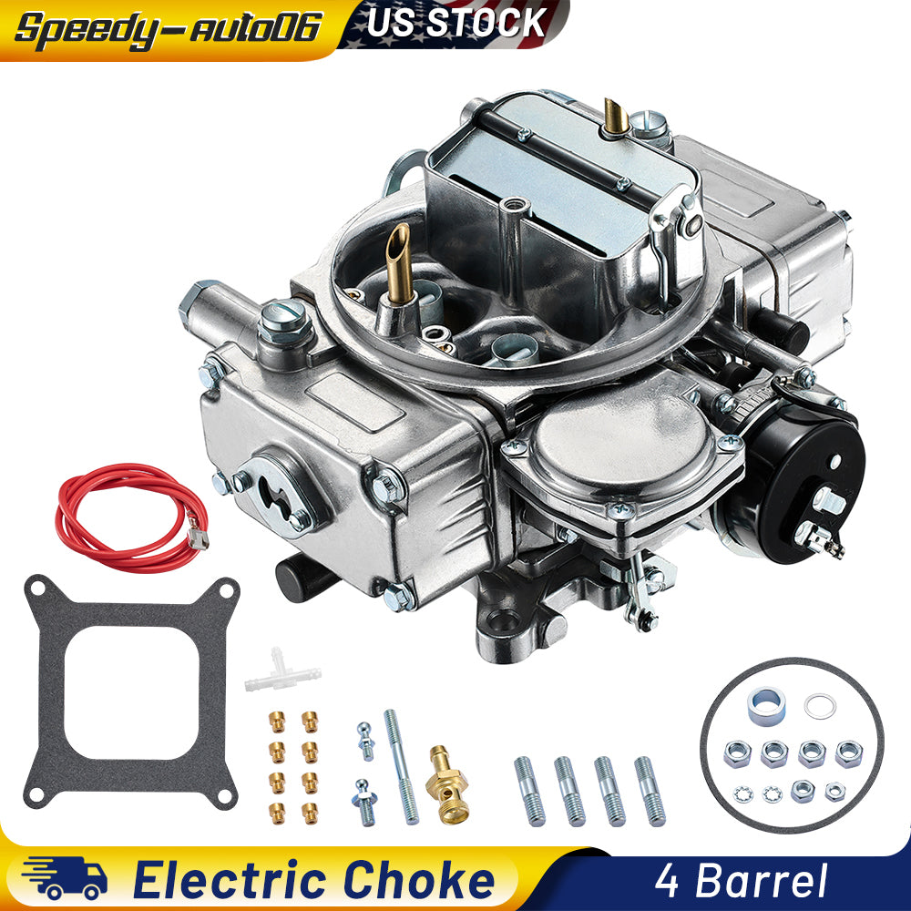 SPEEDWOW 4 Barrel Carburetor Electric Choke 0-80457S for Holley 4160 Performance 600 CFM