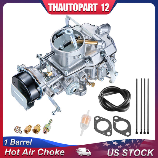 SPEEDWOW 1 Barrel Carburetor Carb Compatible with 64-68 Ford Autolite 1100 Carburetor 6 cyl Mustang Falcon 170 200 Ci Engines