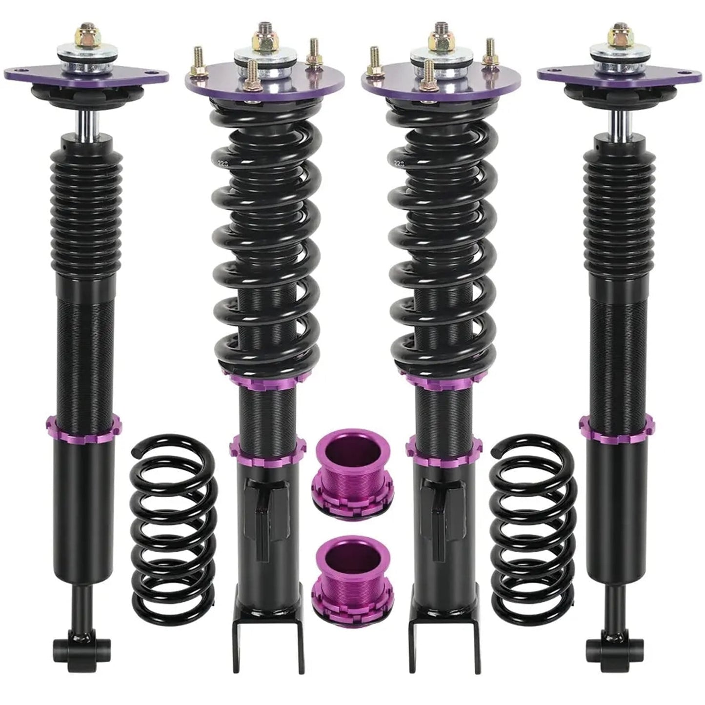 2005-2010 Dodge Charger Magnum Challenger Chrysler 300 Coilover Shock Absorbers Struts 4PCS