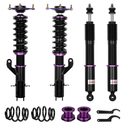 SPEEDWOW Coilovers Shocks Kits for 2013 - 2019 Nissan Sentra (B17), 32 Levels Damper Adjustable Coilovers Suspension Struts Kit