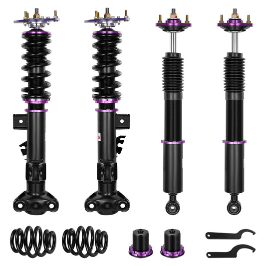SPEEDWOW Coilovers Kits for 1990 -1998 BMW 3 Series(E36) 4-door sedan, 32 Levels Damper Adjustable Coilovers Suspension Kit Shock Absorbers Struts Coilover Lowering Kit